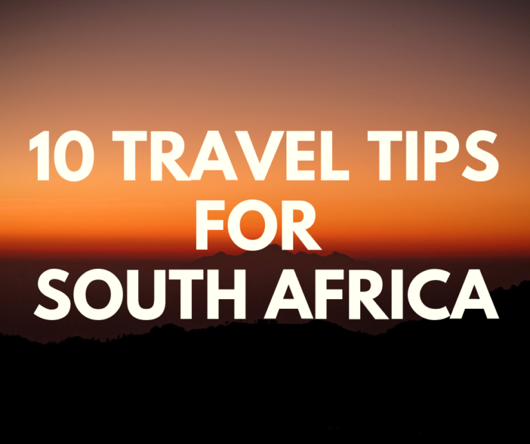 travel advice to africa